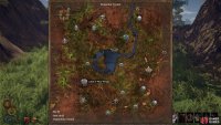 The location of the  Cabal of Wind Temple on the Enmerkar Forest map.