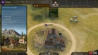 When you&rsquo;re done hiring troops and purchasing food, speak with Deltisos from the village menu.