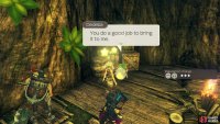 You’ll finally be able to complete the A Gift Quest you picked up in Satorl Marsh
