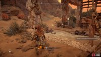 After you&rsquo;ve defeated them, examine the camp at the back of the area.