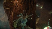 When you loop back around to the main chamber, kick down a ladder to create a shortcut.