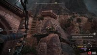 To ascend the mountain, you&rsquo;ll need to shoot down a ladder,
