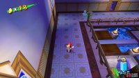 from the pool room on the second floor, he&rsquo;ll return back to the first floor and repeat the cycle.