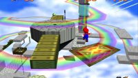 You will have to jump over the &ldquo;arms&rdquo; of the rotating platform multiple times