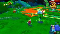 Near the rightside of the village, a Pianta will need you to put out the fire on their back. They&rsquo;ll reward you with Blue Coin #17.