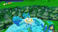Blue Coin #8 is found by ground pounding the Pianta statue&rsquo;s nose.