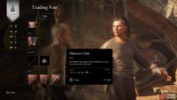 Be sure to use the materials given to you by Olav to obtain the club as a basic weapon.