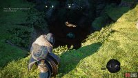 You&rsquo;ll find the anvil by jumping into the cave.