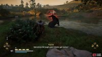 You&rsquo;ll need to dodge, roll, or run out of the way of Faith&rsquo;s red rune aura attacks.