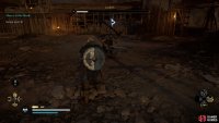 When you see a blue rune appear above Leofrith&rsquo;s head, he will enter a defensive stance which you will find difficult to break.