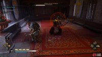 You can block or parry the Champion&rsquo;s chain attacks, which are indicated by an orange aura.