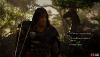 Choose what you want when Stowe asks to speak with the Saxons first. It won&rsquo;t have a serious impact on the story.