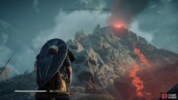 You&rsquo;ll need to climb the mountain to reach the peak where the rock outcrops are located.