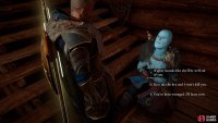 You&rsquo;ll need to decide the fate of the Cutthroat before you speak to the Jotnar outside.