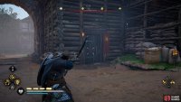 You can enter the dungeon through the wooden door just outside Ebels&rsquo; quarters.