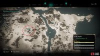 The location of Edmund&rsquo;s Hope in relation to Bjorn&rsquo;s cave.