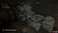 You&rsquo;ll find the first clue on top of some sacks in the building.