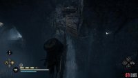 Once you&rsquo;ve looted the chest for the breastplate, follow the rope line out of the cave.