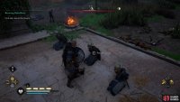 Once you&rsquo;ve killed all enemies in the camp, free the thegns.