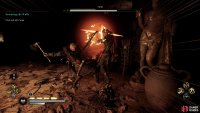 Avoid Fulke&rsquo;s red rune arura attacks with a dodge or roll.