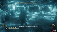 Use Odin&rsquo;s Sight to highlight the location of Fulke in complete darkness.