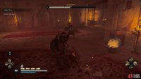 You&rsquo;ll see the typical red marker indicating an incoming ranged attack when Goodwin is about to throw a smoke bomb.