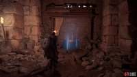 You&rsquo;ll need to slide under the hole in the wall to access the roman artifact.