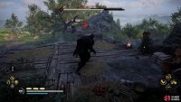 When you see the red marker above your head, this indicates that a crossbow bolt is incoming you&rsquo;ll need to take cover or be ready to dodge / roll out the way.