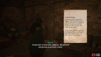 Within the crypt, you&rsquo;ll find evidence in the form of Leofrith&rsquo;s Orders.