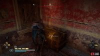 You&rsquo;ll find the chest inside the building after pushing the barricade in.