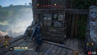 Once you&rsquo;re at the top of the tower, go to the northwestern side and move the barricade to the right.