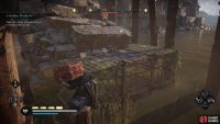 You&rsquo;ll be able to jump to the second marker from the wooden planks on the left side of the bridge.