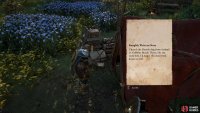 You&rsquo;ll find the note with the clue to the deed location on the sotheastern side of the trade post.