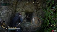 You&rsquo;ll need to shoot the crate from the northeastern side of the tomb before you can move the barricade.