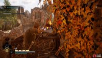 Shoot the guards on your right from the balcony first.