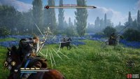 You can shoot the other mounted soldier from horseback if you&rsquo;re confident with your aim.