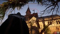 You&rsquo;ll find Esobert on the scaffolding of the church to the east.