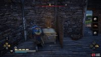 You&rsquo;ll find the chest in a small building within the camp.