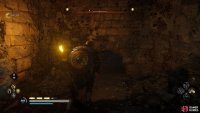 Look for the hole in the wall on the right side of the wealth chest once you&rsquo;re in the cave.