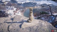 Once you&rsquo;ve stacked the stones to the required height, you&rsquo;ll be able to validate their position.