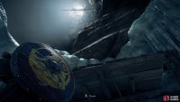 You&rsquo;ll need to throw the object up to the first wooden platform you encounter.