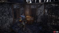 Use the key from the bottom of the well to open the chest.