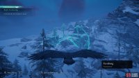 Use your raven, S&yacute;nin, to survey the area where the scouts are located.