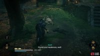 The werewolf can only be damaged by the shining Moonstones, so don&rsquo;t bother hitting it when it&rsquo;s knocked down.