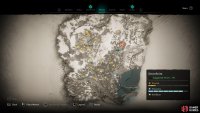 The location of Ymir&rsquo;s Blood Stone 7, north of the Serpent&rsquo;s Tree.
