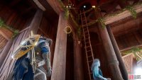 Climb up the ladder to find the chest containing the Ymir&rsquo;s Blood Stone.