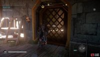 Then head to the second tallest building and use the key to unlock the door to where you&rsquo;ll find the chest.