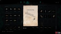 The map shows a drawing of some roman ruins which doesn&rsquo;t actually give much away!