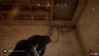You&rsquo;ll need to use one of the windows to get in, then climb up to the highest room.