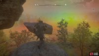 Then, you&rsquo;ll need to do some parkour up some sky rocks. 